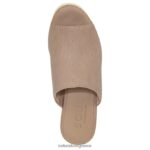 σανδάλια | πέδιλο ψυχής καλημέρας mule wedge H4LTB545 Naturalizer γυναίκες ελαφρύ γκρι συνθετικό - Image 4