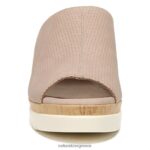 σανδάλια | πέδιλο ψυχής καλημέρας mule wedge H4LTB545 Naturalizer γυναίκες ελαφρύ γκρι συνθετικό - Image 5
