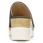 σανδάλια | πέδιλο ψυχής καλημέρας mule wedge H4LTB544 Naturalizer γυναίκες μαύρο τεχνητό - Image 6