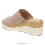 σανδάλια | πέδιλο ψυχής καλημέρας mule wedge H4LTB545 Naturalizer γυναίκες ελαφρύ γκρι συνθετικό - Image 8