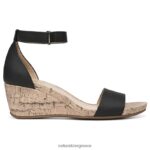 σανδάλια | σανδάλι areda wedge H4LTB317 Naturalizer γυναίκες μαύρο συνθετικό - Image 2
