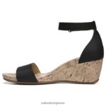 σανδάλια | σανδάλι areda wedge H4LTB317 Naturalizer γυναίκες μαύρο συνθετικό - Image 3