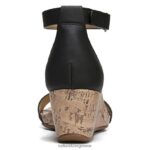σανδάλια | σανδάλι areda wedge H4LTB317 Naturalizer γυναίκες μαύρο συνθετικό - Image 6
