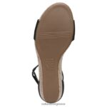 σανδάλια | σανδάλι areda wedge H4LTB317 Naturalizer γυναίκες μαύρο συνθετικό - Image 7