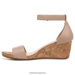 σανδάλια | σανδάλι areda wedge H4LTB320 Naturalizer γυναίκες vintage μοβ συνθετικό - Image 3