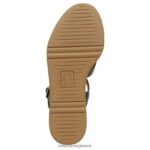 σανδάλια | σανδάλι barrett wedge H4LTB360 Naturalizer γυναίκες μαύρο δέρμα - Image 7