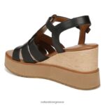 σανδάλια | σανδάλι barrett wedge H4LTB360 Naturalizer γυναίκες μαύρο δέρμα - Image 8