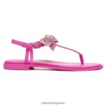 σανδάλια | σανδάλι φόρεμα florita H4LTB661 Naturalizer γυναίκες ροζ ύφασμα - Image 2
