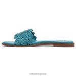 σανδάλια | σανδάλι fernanda H4LTB345 Naturalizer γυναίκες μπλέ ύφασμα - Image 3