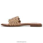 σανδάλια | σανδάλι fernanda H4LTB346 Naturalizer γυναίκες ύφασμα μπεζ ζύμη μπισκότων - Image 3