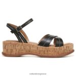 σανδάλια | σανδάλι rikki H4LTB613 Naturalizer γυναίκες μαύρο δέρμα - Image 2