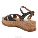 σανδάλια | σανδάλι rikki H4LTB613 Naturalizer γυναίκες μαύρο δέρμα - Image 8