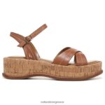 σανδάλια | σανδάλι rikki H4LTB616 Naturalizer γυναίκες αγγλικό τσάι καφέ δέρμα - Image 2