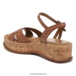 σανδάλια | σανδάλι rikki H4LTB616 Naturalizer γυναίκες αγγλικό τσάι καφέ δέρμα - Image 8