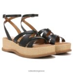 σανδάλια | σανδάλι riley H4LTB617 Naturalizer γυναίκες μαύρο συνθετικό