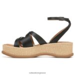 σανδάλια | σανδάλι riley H4LTB617 Naturalizer γυναίκες μαύρο συνθετικό - Image 3