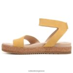 σανδάλια | σανδάλι soul divina H4LTB525 Naturalizer γυναίκες κίτρινο συνθετικό - Image 3