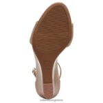 σανδάλια | σανδάλι vera wedge H4LTB122 Naturalizer γυναίκες κρεμ μπρουλέ - Image 7