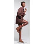σανδάλια | σανδάλι vera wedge H4LTB123 Naturalizer γυναίκες καφενείο - Image 8