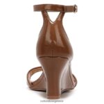 σανδάλια | σανδάλι vera wedge H4LTB124 Naturalizer γυναίκες αγγλικό τσάι - Image 6