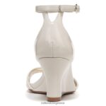 σανδάλια | σανδάλι vera wedge H4LTB126 Naturalizer γυναίκες μπεζ συνθετικό - Image 6
