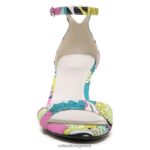 σανδάλια | σανδάλι vera wedge H4LTB127 Naturalizer γυναίκες ροζ ύφασμα - Image 5