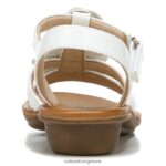 σανδάλια | ψυχή τραγουδά 2 σανδάλι H4LTB389 Naturalizer γυναίκες λευκό τεχνητό - Image 6