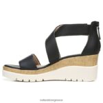 σανδάλια | ψυχή goodtimes σφήνα σανδάλι H4LTB572 Naturalizer γυναίκες μαύρο συνθετικό - Image 3