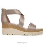 σανδάλια | ψυχή goodtimes σφήνα σανδάλι H4LTB575 Naturalizer γυναίκες ζεστό ασημί συνθετικό - Image 2