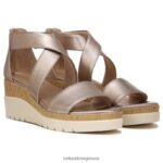 σανδάλια | ψυχή goodtimes σφήνα σανδάλι H4LTB575 Naturalizer γυναίκες ζεστό ασημί συνθετικό