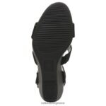 σανδάλια | gen n ignite wedge σανδάλι H4LTB149 Naturalizer γυναίκες μαύρο συνθετικό - Image 7