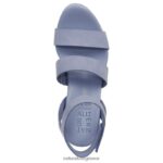 σανδάλια | gen n ignite wedge σανδάλι H4LTB151 Naturalizer γυναίκες ατσάλι μπλε nubuck - Image 4