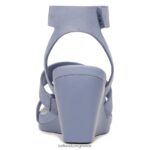 σανδάλια | gen n ignite wedge σανδάλι H4LTB151 Naturalizer γυναίκες ατσάλι μπλε nubuck - Image 6