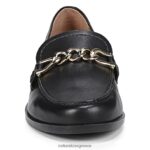 loafers | πριονιστήριο loafer H4LTB401 Naturalizer γυναίκες μαύρο δέρμα - Image 5