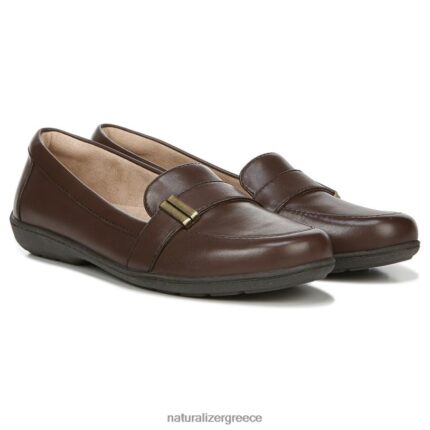 loafers | σόουλ kentley loafer H4LTB424 Naturalizer γυναίκες καφέ δέρμα