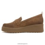 loafers | ψυχή joyla loafer H4LTB552 Naturalizer γυναίκες ύφασμα καφέ μπανάνα ψωμί - Image 3