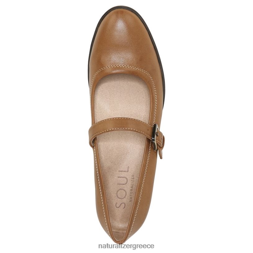 loafers | ψυχή ramona mary jane flat H4LTB348 Naturalizer γυναίκες αγγλικό τσάι καφέ συνθετικό - Image 4