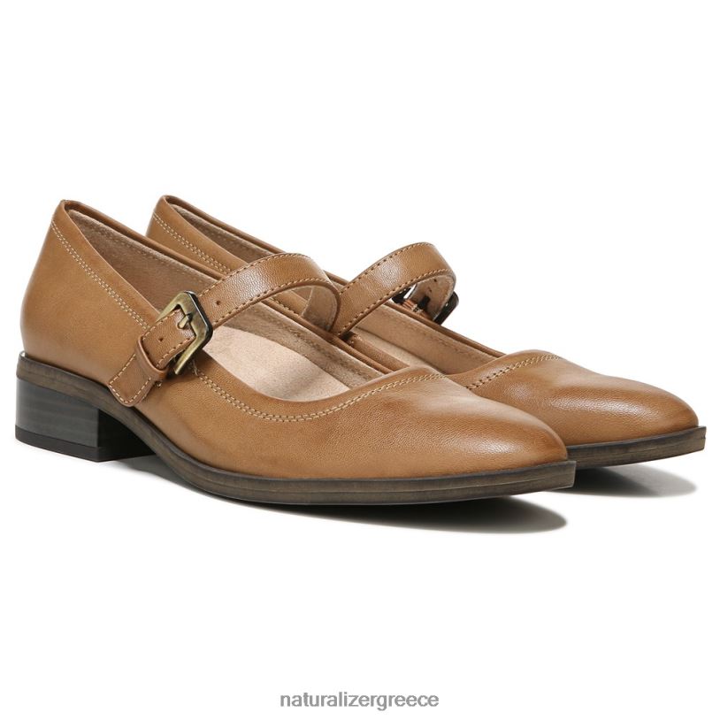 loafers | ψυχή ramona mary jane flat H4LTB348 Naturalizer γυναίκες αγγλικό τσάι καφέ συνθετικό - Image 1