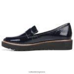 loafers | loafer adiline H4LTB169 Naturalizer γυναίκες γαλλικό ναυτικό δέρμα - Image 3