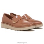 loafers | loafer adiline H4LTB170 Naturalizer γυναίκες καφέ δέρμα