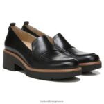 loafers | loafer σόλας darry lug H4LTB164 Naturalizer γυναίκες μαύρο δέρμα