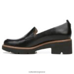 loafers | loafer σόλας darry lug H4LTB164 Naturalizer γυναίκες μαύρο δέρμα - Image 3