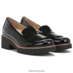 loafers | loafer darcy H4LTB286 Naturalizer γυναίκες μαύρο λουστρίνι