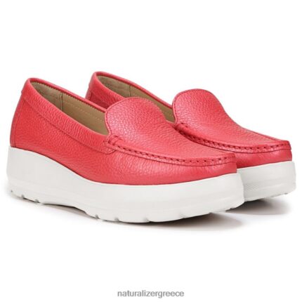 loafers | luanna loafer H4LTB41 Naturalizer γυναίκες κόκκινο δέρμα
