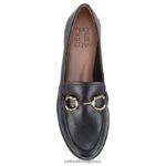 loafers | stevie loafer H4LTB260 Naturalizer γυναίκες μαύρο δέρμα - Image 4
