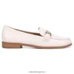loafers | stevie loafer H4LTB261 Naturalizer γυναίκες σατέν μαργαριτάρι μπεζ δέρμα - Image 2
