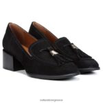 loafers | trixie loafer H4LTB653 Naturalizer γυναίκες μαύρο σουέτ