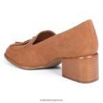loafers | trixie loafer H4LTB654 Naturalizer γυναίκες αγγλικό σουέτ τσαγιού - Image 8