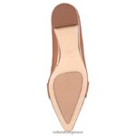 loafers | 27 επεξεργασία miller flat H4LTB386 Naturalizer γυναίκες λουστρίνι σε καφέ φουντουκιού - Image 7