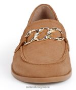 loafers | 27 επεξεργασία sevyn loafer H4LTB199 Naturalizer γυναίκες χρυσό σουέτ καραμέλας - Image 5
